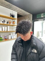 イーラ(era) ジェットモヒカンパーマ/メンズ/刈り上げ/眉毛/ツイスト