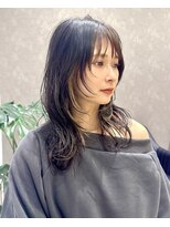 リルウ 阿倍野キューズモール(LILOU)&nbsp;大人ハイレイヤー　インナーカラー