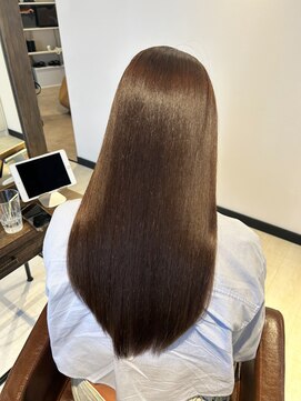 ソリス(Solis) ラテブラウン×髪質改善トリートメント