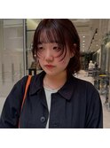 ナチュラルウェーブ/ボブパーマ/顔周りカット