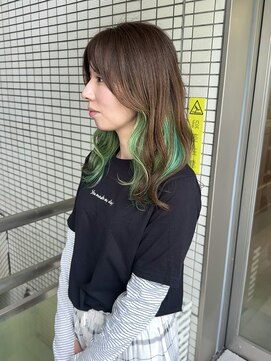 ロジェ(loje) 20代30代40代 インナーデザインカラー/ライトグリーン