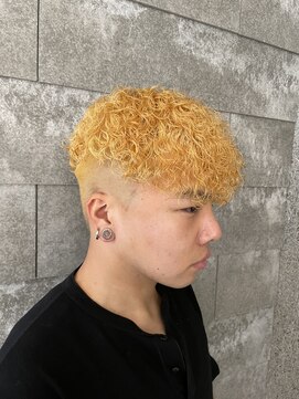 ニアウ 伊勢崎連取店(Niau) メンズマッシュプードルパーマメンズパーマ