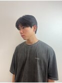 ダウンパーマ　ニュアンスパーマ　センターパート