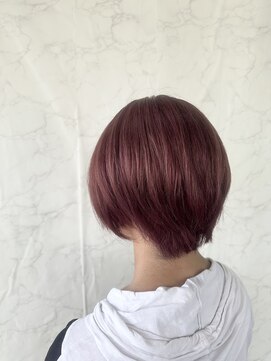 ウシワカマルエムティードット(USHIWAKAMARU MT.) ブリーチ1回で作るワインレッド