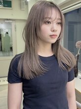 《*LOREN AOがおすすめするブリーチなしダブルカラー*》ってこんなカラー[ダブルカラー/ケアブリーチ]