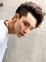 エルマーク 樟葉(L-MARK) センターパート/ニュアンスパーマ/ダウンパーマ/men's