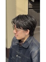 サップ 吹田店(Sup) ラフショートセンターパート ニュアンスパーマ