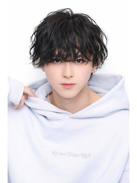 リップス 立川(LIPPS) ショート ウルフ 波巻き パーマ