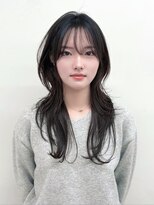 セブンルックス(7LOOKS) 【レイヤー】アッシュ×ロングレイヤーヘア