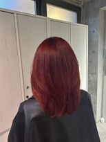 アクト 仙川店(ACT)&nbsp;レッドカラー/レイヤーカット