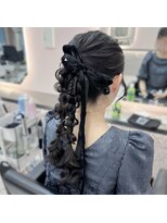 アリエス 八重洲店(Aries)&nbsp;編み下ろしポニーテール