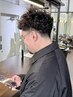 【男性限定】カット＋朝ラクニュアンスパーマ