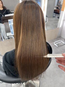 フリーラ 横浜(freera) 髪質改善サラサラプレミアム大人ガーリー韓国ロングAライン横浜