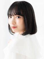 ドクターズ サロン ラブ(Dr's Salon LAB) ヘーゼルシアーバング小顔切りっぱなし丸みボブo小山20代30代