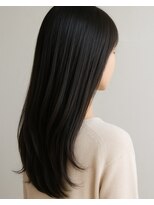 リアン(Lien)&nbsp;艶髪ブラックロング×ナチュラルストレート