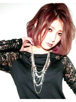 ヘアサロン ガリカ 表参道(hair salon Gallica)&nbsp;毛束感 × バイオレットグレージュ ☆ Bob スタイル♪