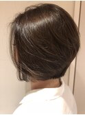 [OCEAN Hair&Life]小顔効果抜群☆サイド長めのショートボブ☆