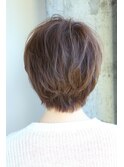 縦長ショートボブ