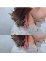 グレース(GRACE)&nbsp;ベビーエクステでインナーカラーを再現＊＊ 担当 坂本