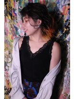 ヘアーワークス ボナ(HAIR WORKS bona.) オレンジテールカラー