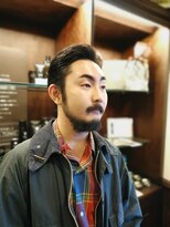 バーバーリング メソッド(BARBERING METHOD) オトコの顔の印象力を磨き上げたダンディーヘアスタイル