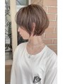 サロンドミルク 溝の口店(salon de MiLK) 脱白髪染めハイライト【髪質改善/溝の口/メンズパーマ/ショート