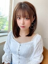 髪質改善/ショコラベージュ/ベビーバング/韓国風カール/ボブルフ