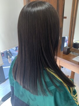 ヘアー アイス ルーチェ(HAIR ICI LUCE) 担当西田 酸性ストレート 美髪 ツヤ髪 ストレート