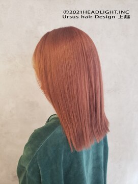 アーサス ヘアー デザイン 上越店(Ursus hair Design by HEADLIGHT) ぶりーちオンからー×ピーチオレンジ★