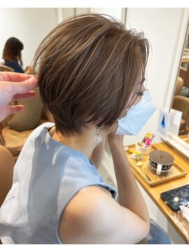 トリート 西船橋店(TREAT) 透明感ボブ×アッシュブラウン