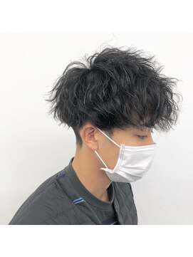 ゴットラトゥール(GOTTO LATOUR) 波巻スパイラルパーマ×ツーブロックマッシュ！