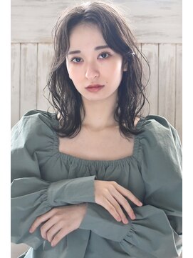 ロイジー(roijir) 表参道roijir 大人センターパート ×ダークアッシュ