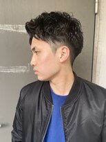 YS STILE.束感ショート.波巻き.ハイライト.マッシュパーマ71