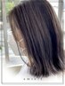 CUT＆ヘアカラー＆ハイライト＆TREATMENT/カラーと髪のケアを◎