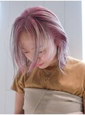 ピンクボブ_マチルダボブピンクベージュ_ba463681