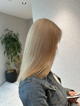 天神美容室 [天神/ブリーチ/ダブルカラー/髪質改善/ミルクティー/学割U24]