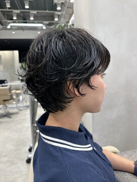 フィルムス 渋谷(FILMS) セミディ/シアーカラー/レイヤーカット/渋谷/ショートパーマ