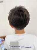 キッズカット×アシメショート