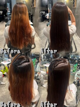 エノア 青山(ENORE) ハイダメージ毛にも対応可能！ウル艶縮毛矯正！(飯田)