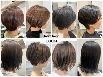 ローム(LOOM)の写真/《小顔に見せる顔周りデザイン☆》自宅での再現性も高く、伸びてもまとまるスタイルをご提案してくれる♪