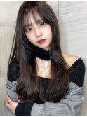 【韓国・レイヤー】 髪質改善 仙台  グレーベージュ