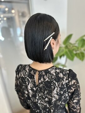 マーリー(marlee) ボブのストレートアレンジ