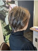 くせ毛ショート◇酸性カラー
