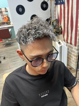 メンズグルーミングナンバーナイン(MEN'S GROOMING NUMBER NINE) ホワイトメッシュ/ツイストスパイラル