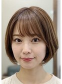 愛されラウンドボブ
