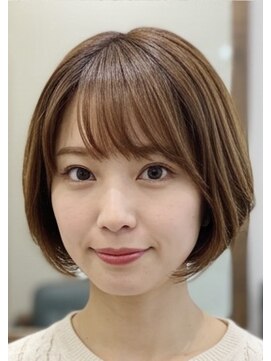 グリーン レーベル 川崎店(Green label) 愛されラウンドボブ