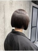 【下北沢】ミニボブ/前下がりボブ/まとまるボブ/透明感カラー