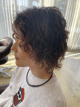 シャンプーボーイ 佐世保駅前店(SHAMPOO BOY) ショートパーマ【ブリーチ/パーマ/ハイライト/ショート】