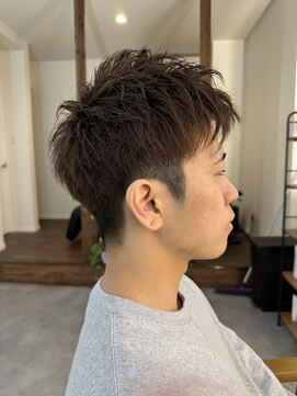 ガゼボ(Gazebo) ツーブロックショート/平安通駅/髪質改善/ボブ/白髪染め/カラー