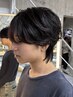 【メンズ人気No.2】カット＋ダウンパーマ /  ￥9900 ［センターパート/渋谷］